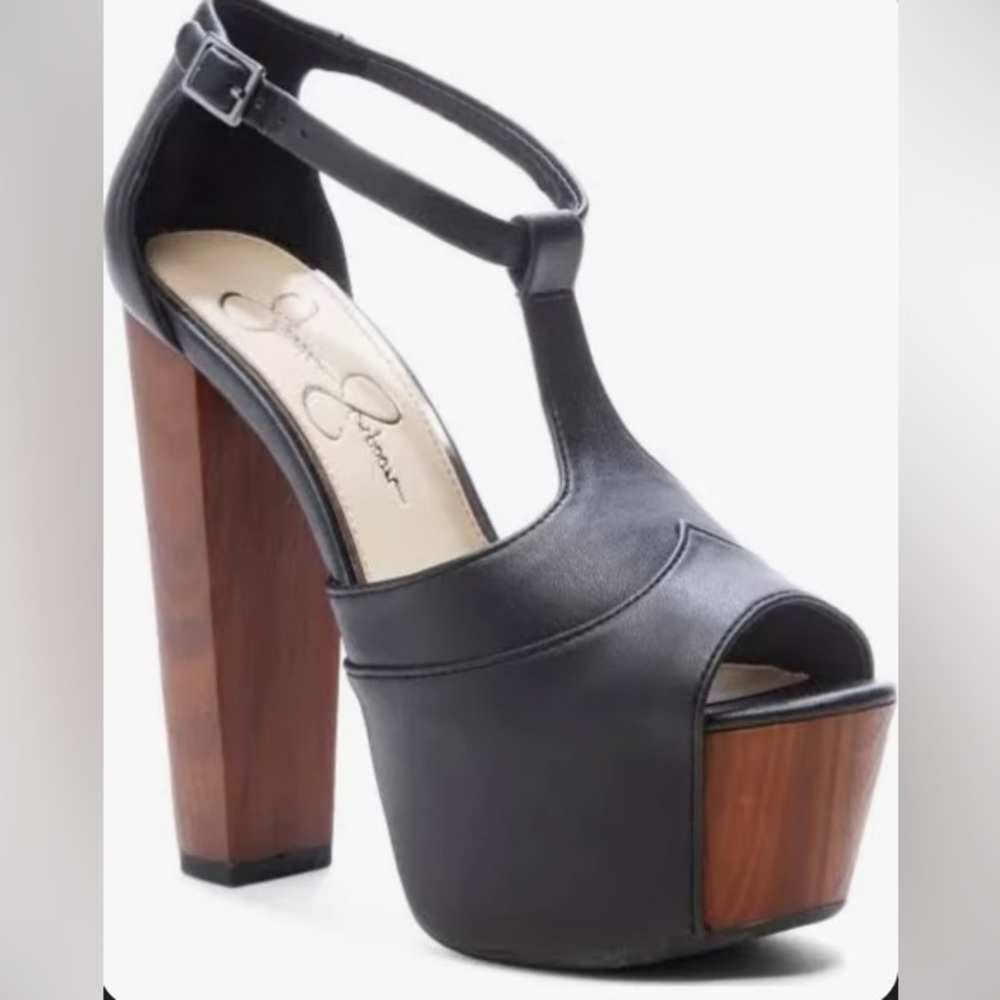 Jessica Simpson Mary Jane Heel
Black